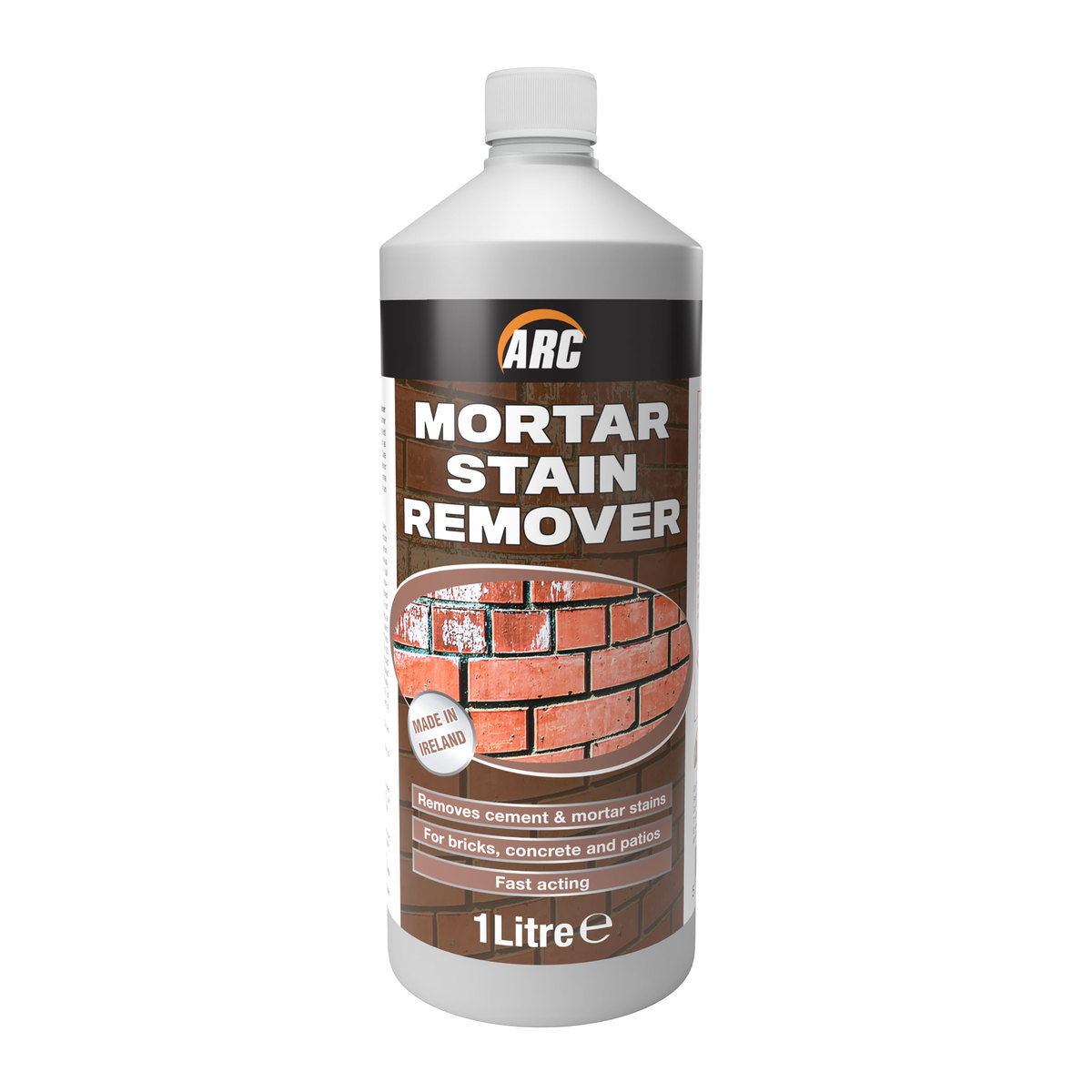 ARC Mortar Stain Remover 1L, Cement Stain Remover, Highly Concentrated Cement Remover